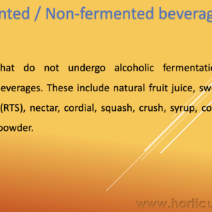 Unfermented Beverages PPT